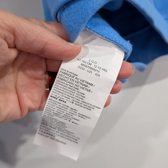 BNWT Jordan Brook Hoodie Legend Blue Size Large - Picture 6 of 6